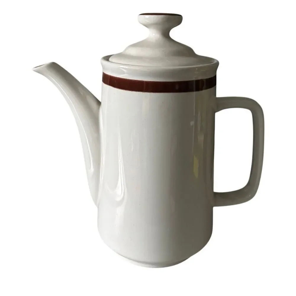 Four Seasons Stoneware Clearbrook Autumn Bouquet Coffee Server Teapot